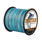 Hercules Braided Fishing Line 4 Strands 100m-2000m 6lb-100lb Super Strong PE Fishing Wire Multifilament Fishing Lines for Saltwater & Freshwater Fishing