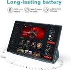 Android Tablet 10 Inch Tablet With Case Stylus Android 15 Tablets 8GB RAM 32GB ROM Support 1TB Expansion 6000mah Battery 10.1" IPS HD Touchscreen 2MP+8MP Dual Camera WIFI-6 Bluetooth5.0 Tablets