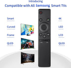 Universal for Samsung-TV-Remote-Control Replacement,Compatible with All Samsung Smart Frame Curved QLED TVs