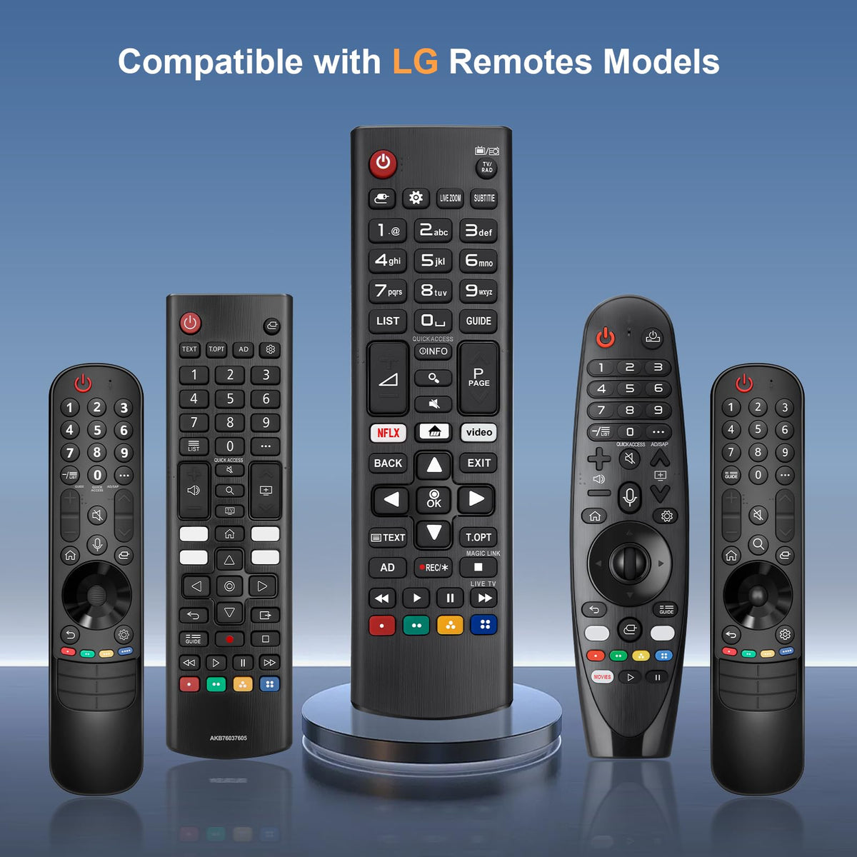 Voice Magic Remote Replacement for LG UHD OLED QNED NanoCell 4K 8K Smart TV