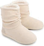 LongBay Women Slipper Boots Warm Memory Foam Indoor Outdoor House Shoe Gift