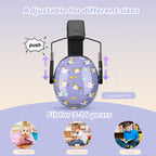 ProCase Ear Defenders for Children/Toddlers 3-16 Years SNR 27dB -Purple
