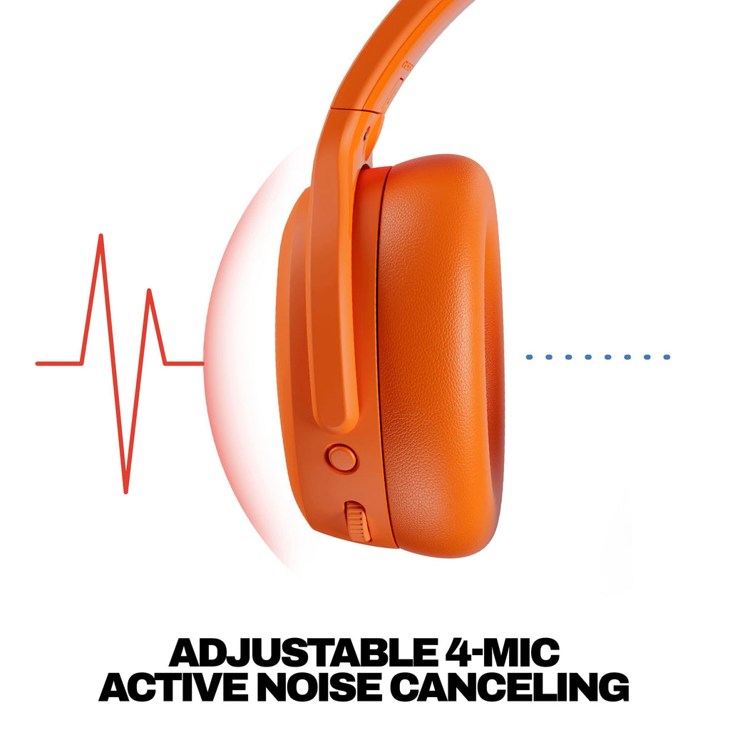 Skullcandy Crusher ANC 2 Noise Cancelling Wireless Headphones - Bone