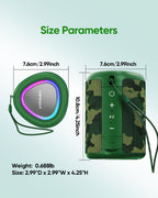 Portable Bluetooth Speaker Gift Ideas: Outdoor Travel Essentials Waterproof