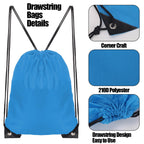 Drawstring Bags for Kids Adults - Swim Gym Sports School Travel Bag