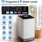 Winado 15.6LBS Full Automatic Portable Washing Machine with Drain Pump