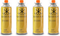 KARAN KING - Butane Gas Bottles Canisters for Camping Heater, Cooker, BBQ