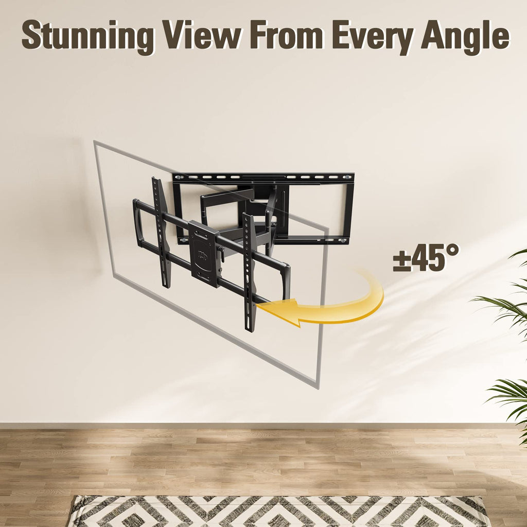 Mounting Dream Full Motion TV Wall Mount for 32-70 Inch TVs up to 110lbs
