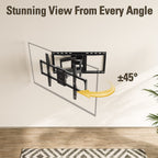 Mounting Dream Full Motion TV Wall Mount for 32-70 Inch TVs up to 110lbs
