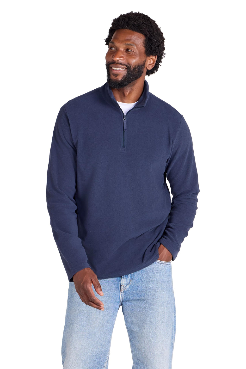 Mountain Warehouse Camber Mens Half-Zip Fleece Jumper