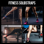 Slim Panda Ankle Straps for Cable Machines, Cable Kickback Ankle Cuffs