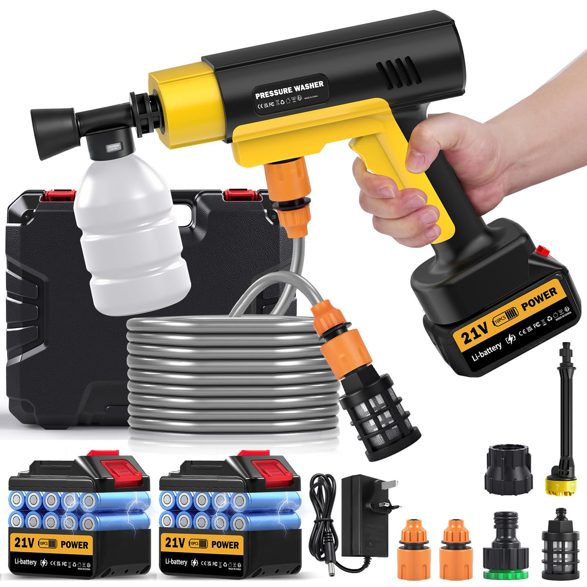 Cordless Portable Washer, Handheld Washer, Battery Operated Washer