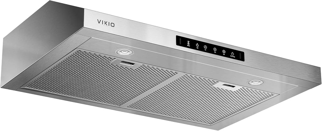 VIKIO HOME 30 Inch Under Cabinet Range Hood 900 CFM Dual Motor Power