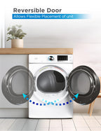 BLACK+DECKER 2.65 Cu. Ft. Portable Dryer, 8.8 lb. Capacity, BCED26, White