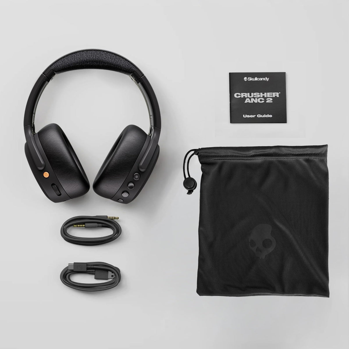 Skullcandy Crusher ANC 2 Noise Cancelling Wireless Headphones - Bone