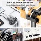 N NOROCME 192 PCS Cable Management Kit 4 Wire Organizer Sleeve