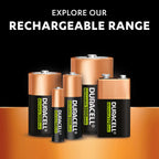 DURACELL AA Rechargeable Batteries (4 Pack) 1.2V, 1300 mAh NiMH