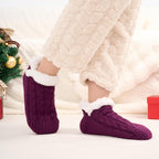 Niorasen Fluffy Slipper Socks Women Men, Winter Gift for Her, UK 4-9