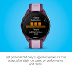 Garmin Forerunner® 165, Running Smartwatch, 43mm, Black