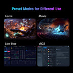 SANSUI 24 Inch Gaming Monitor 200Hz 1Ms FreeSync HDR 110% sRGB FHD 1080P Computer Monitor HDMI DP Ports Eye Care Frameless VESA Mount Cable Management(ES-G24F4L HDMI Cable Included)