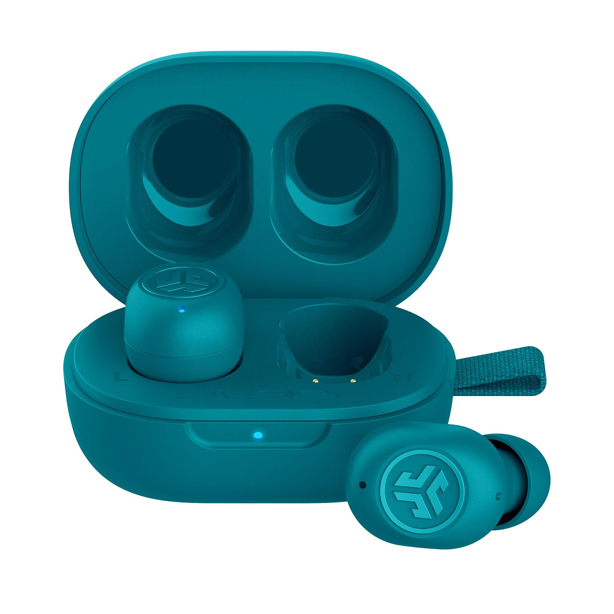 JLab JBuds Mini True Wireless Earbuds, Bluetooth Multipoint, Charcoal Black