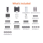Amazon Basics Full Motion Articulating TV Wall Mount with Tilt Swivel, Extends 16 inches, VESA 200x200, for 12" to 40" TVs, 40 lbs, Black