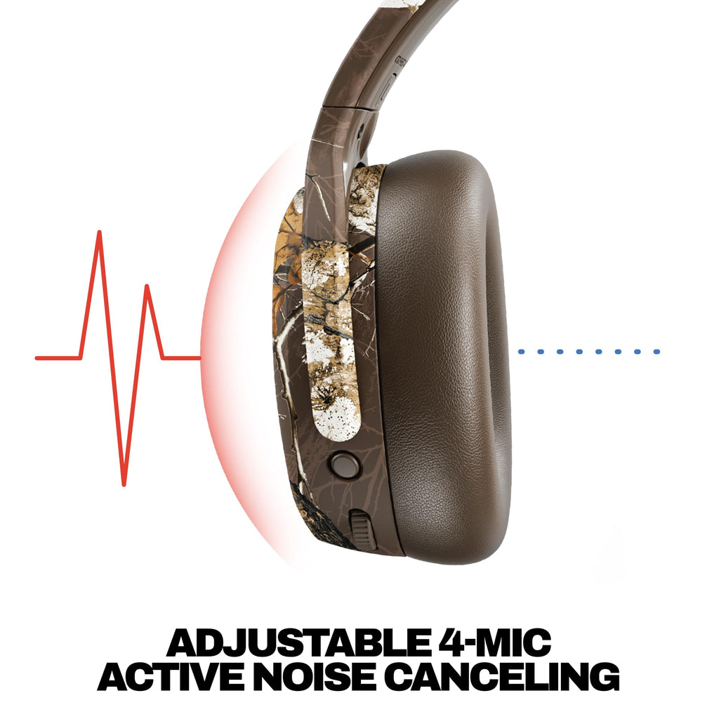 Skullcandy Crusher ANC 2 Noise Cancelling Wireless Headphones - Bone