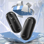 2-Pack Hand Warmer Rechargeable 6000mAh OUTJUT Portable Pocket Warmer Adjustable Heating Modes，USB Electric Split Rechargeable Hand Warmer Suitable for Outdoor Sports, Camping, for Reno Patients
