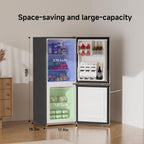 Apartment 7.1 Cu.Ft Refrigerator with Bottom Freezer Red
