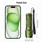 LE LED Torch, LE1000 Powerful Handheld Flashlight, Adjustable Focus, 4 PCs
