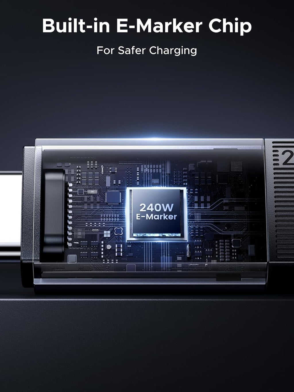 UGREEN USB C to USB-C 3.2 Gen2 Cable 240W Fast Charging, 1M