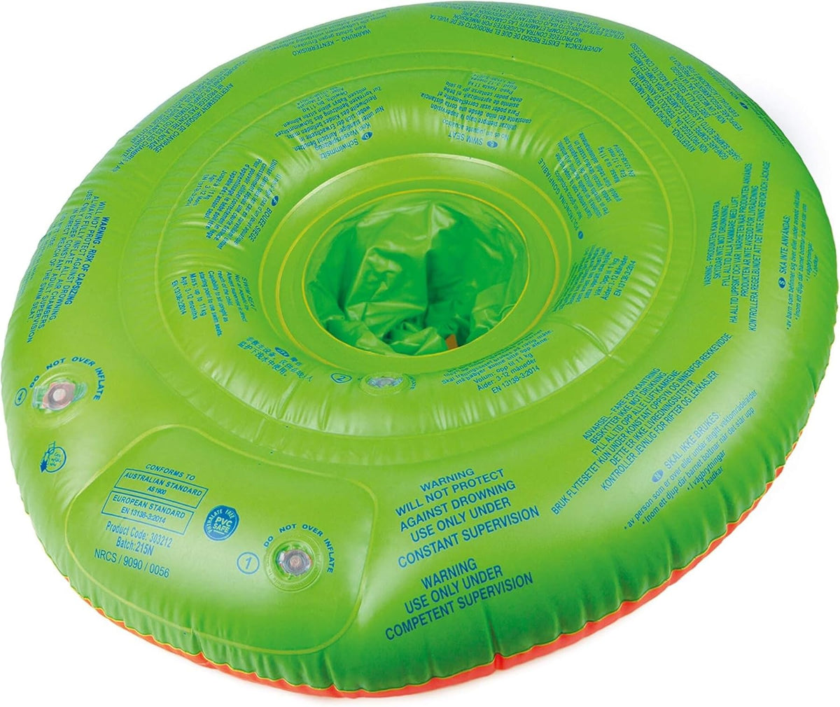 Zoggs Baby Zoggy Inflatable Trainer, Swim Seat