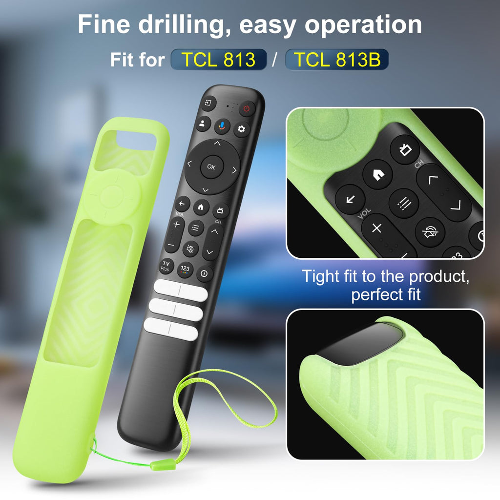 Only for TCL Google TV Remote Control Replacement, Responsive, No Setup