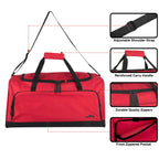 Trail maker 55 Liter, 24 Inch Lightweight Canvas Duffle Bags for Men & Women For Traveling, the Gym, and as Sports Equipment Bag/Organizer