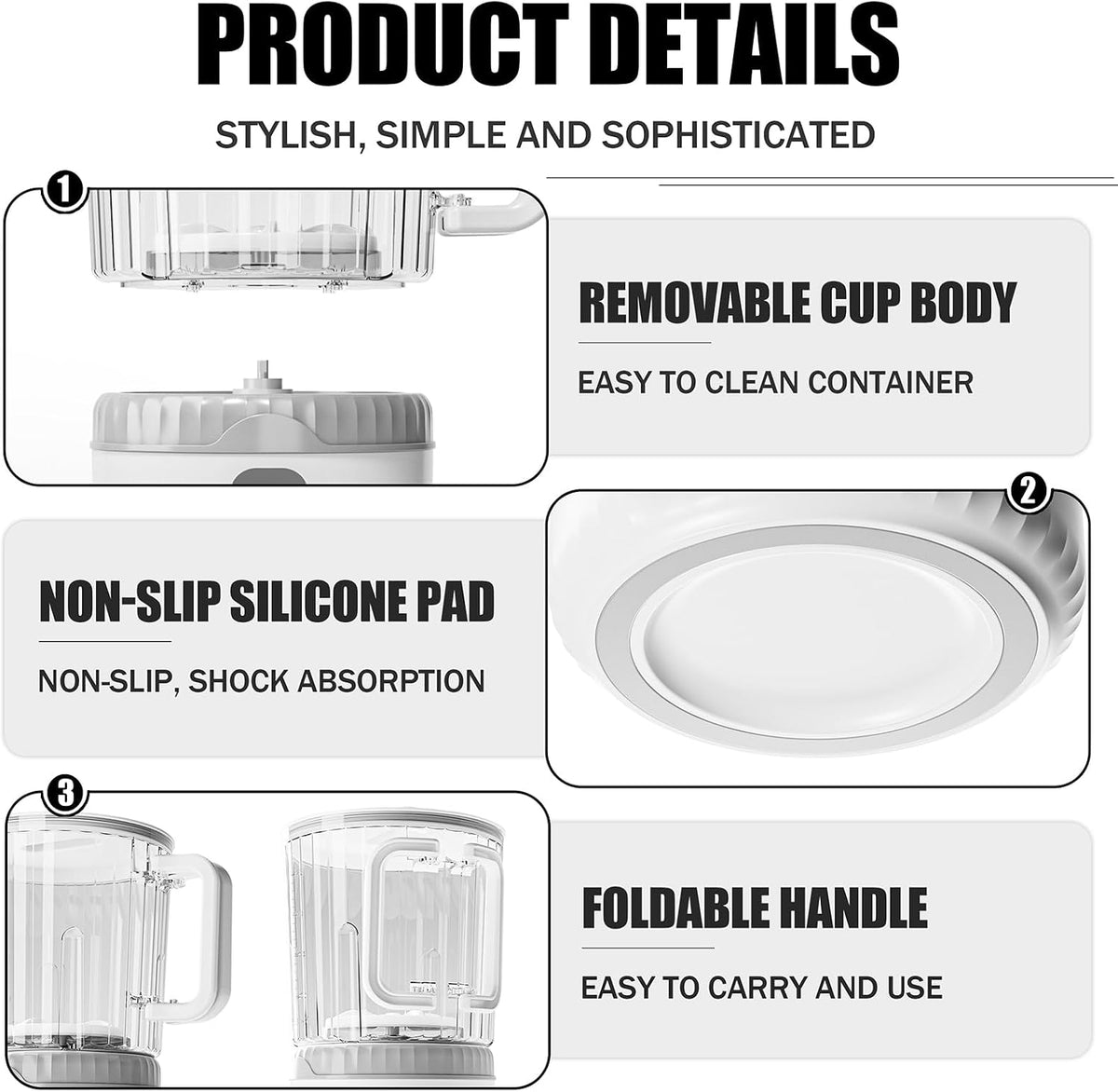 Underwear Washing Machine, Upgrade 2.5L Mini Portable Washing Machine, Mini Washer Deep Cleans Small Clothes for Apartment, Dorm, RV, Travel & Hotel Use (White)