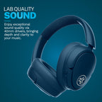 JLab JBuds Lux ANC Wireless Over-Ear Headphones, Mauve