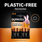 DURACELL Plus D Alkaline Batteries (4 Pack) 1.5V, LR20