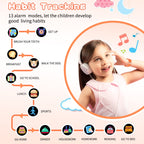 Kids Smart Watches Girls Age 5-12, 26 Games High-Resolution Touchscreen Kids Watch with Video Camera Music Player Pedometer Flashlight 12/24 hr Educational Toys Birthday Gifts for Girls Ages 6 7 8