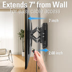 Mounting Dream Fixed TV Wall Mount Bracket for Most 17-42'' Flat Screen TV