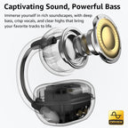 TOZO OpenEarRing Open Ear Earbuds 40H Bluetooth 5.4 Lightweight Comfort