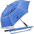 NINEMAX Large Golf Umbrella Windproof Strong 54/62/68 Inch,Extra Big Golf Umbrellas Automatic Open Double Canopy for Gents Women