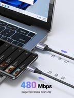 UGREEN USB A to USB C Cable 3A USB to USB C Charger Cable Fast Charge 0.5M