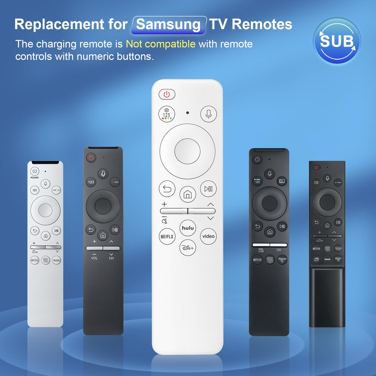 Universal Backlit Remote for LG Smart TV Remote Control Replacement