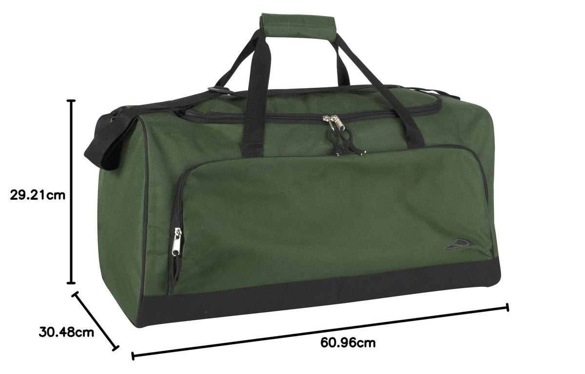 Trail maker 55 Liter, 24 Inch Lightweight Canvas Duffle Bags for Men & Women For Traveling, the Gym, and as Sports Equipment Bag/Organizer