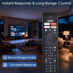 Replacement for Hisense Smart Google TV Voice Remote Control