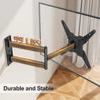 ELIVED Full Motion TV Wall Mount for 26-60" TVs, Max VESA 400x400, 77 lbs.