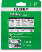 Fujifilm QuickSnap Flash 400 One-Time-Use Camera - 2 Pack