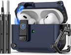 Pohgelan Compatible with AirPods Pro 2nd/1st Case (Blue)