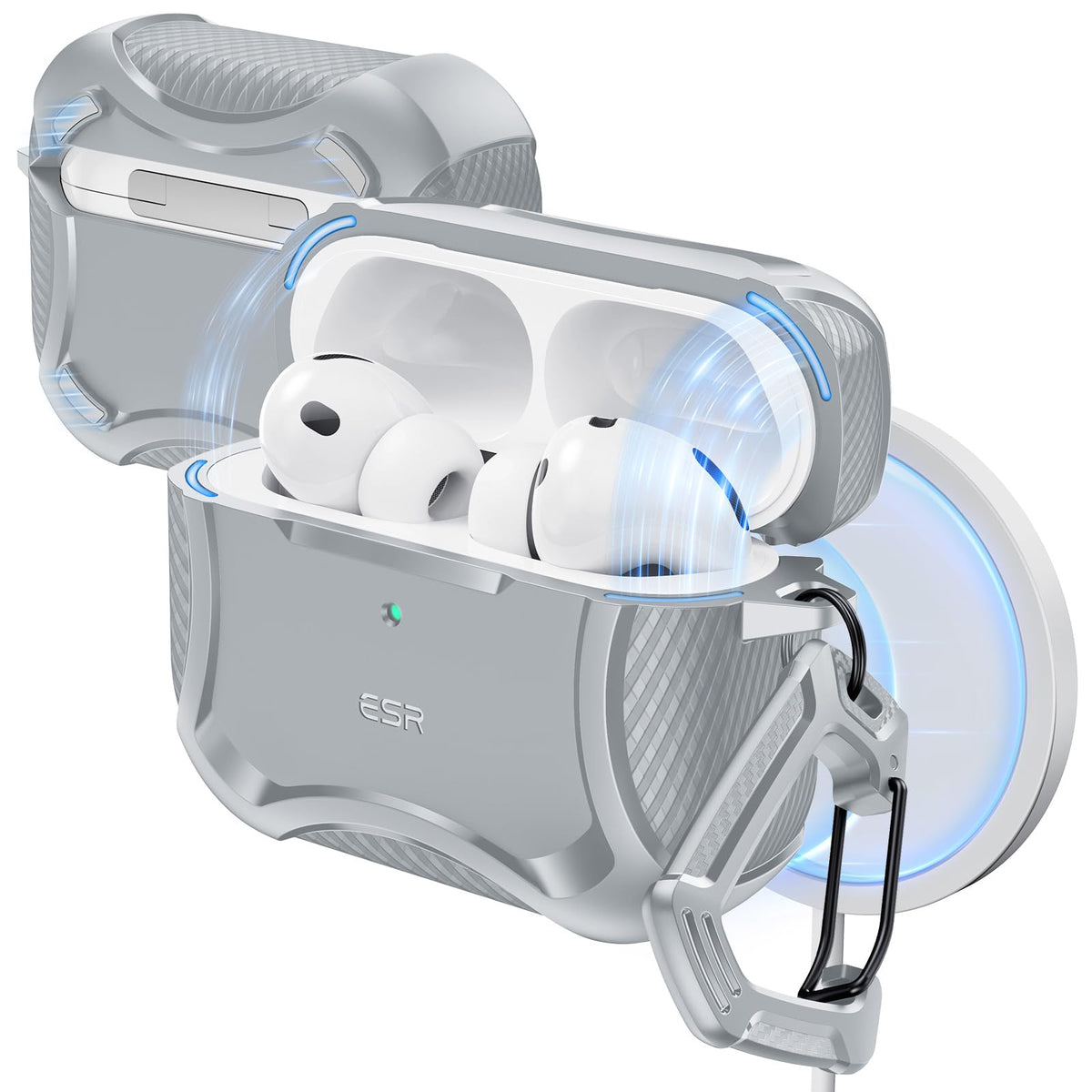 ESR for AirPods Pro 2 Case, Compatible with MagSafe, Navy Blue