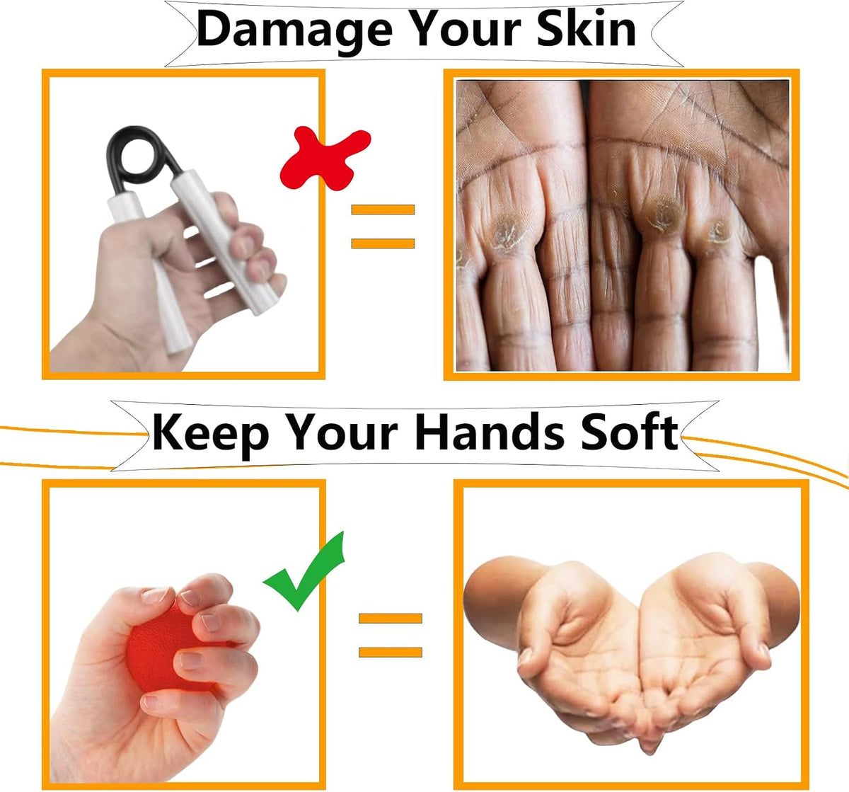 Hand Therapy Squeeze Exercise Stress Balls